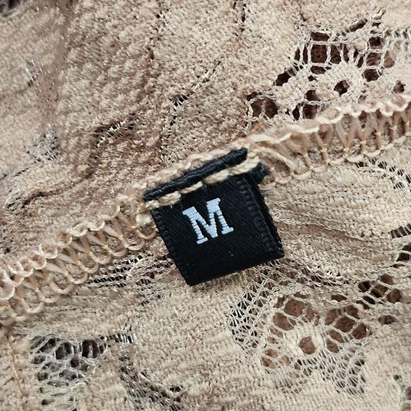 Tan Corset Lace Jumpsuit - Picture 10 of 12